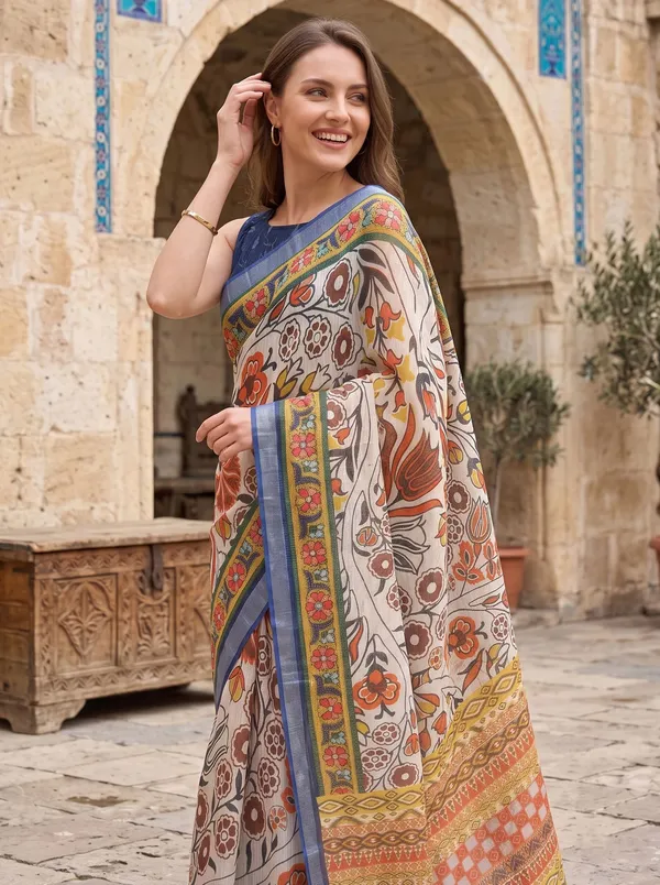 Art_Silk_Cotton_Digital_Print_Saree_with_Multi_Floral_&_Geometric_Patterns