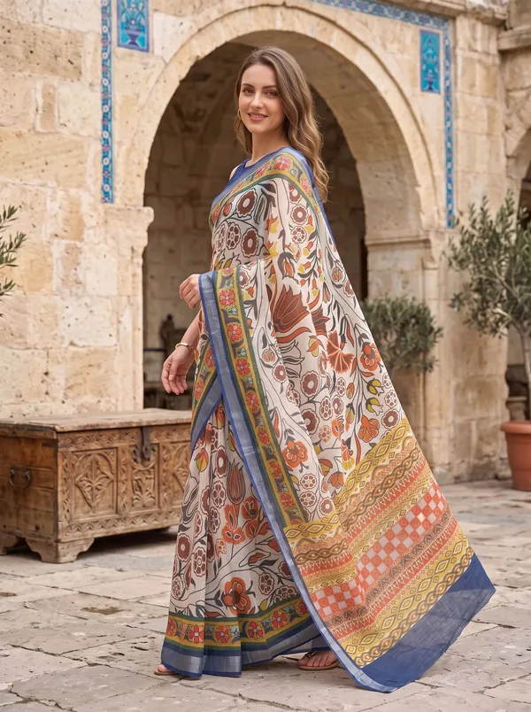 Art_Silk_Cotton_Digital_Print_Saree_with_Multi_Floral_&_Geometric_Patterns