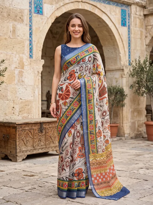 Art_Silk_Cotton_Digital_Print_Saree_with_Multi_Floral_&_Geometric_Patterns