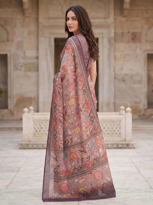 Mauve_Art_Silk_Digital_Floral_Saree_with_Silver_Zari_Border_&_Printed_Blouse