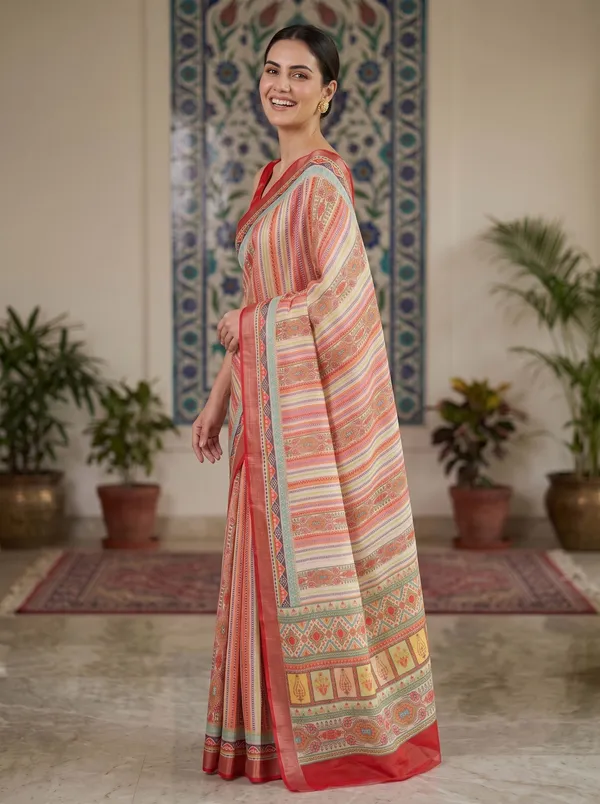 Multi-Color_Art_Silk_Cotton_Digital_Print_Saree_with_Red_&_Silver_Zari_Border