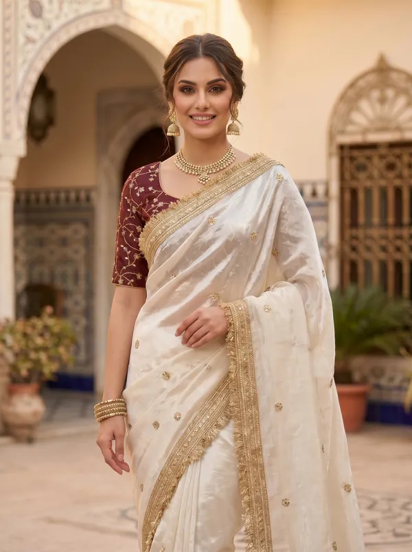 Off_White_Tissue_Satin_Silk_Saree_with_Zari,_Sequence_&_Fringe_Lace
