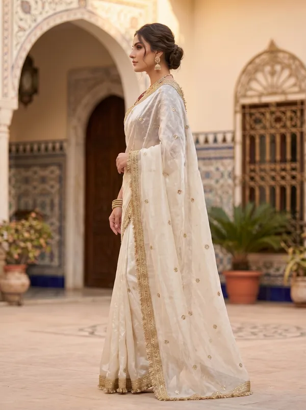 Off_White_Tissue_Satin_Silk_Saree_with_Zari,_Sequence_&_Fringe_Lace