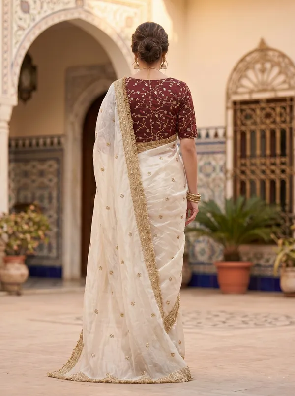 Off_White_Tissue_Satin_Silk_Saree_with_Zari,_Sequence_&_Fringe_Lace