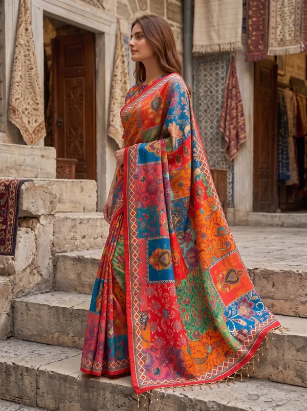 Women's_Multi_Digital_Printed_Chinon_Saree_with_Glass_Bead_Tassels