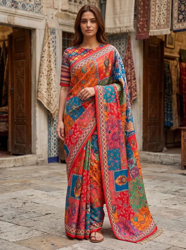 Women's_Multi_Digital_Printed_Chinon_Saree_with_Glass_Bead_Tassels
