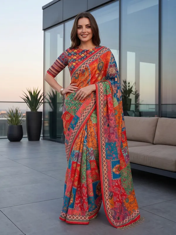 Women's_Multi_Digital_Printed_Chinon_Saree_with_Glass_Bead_Tassels