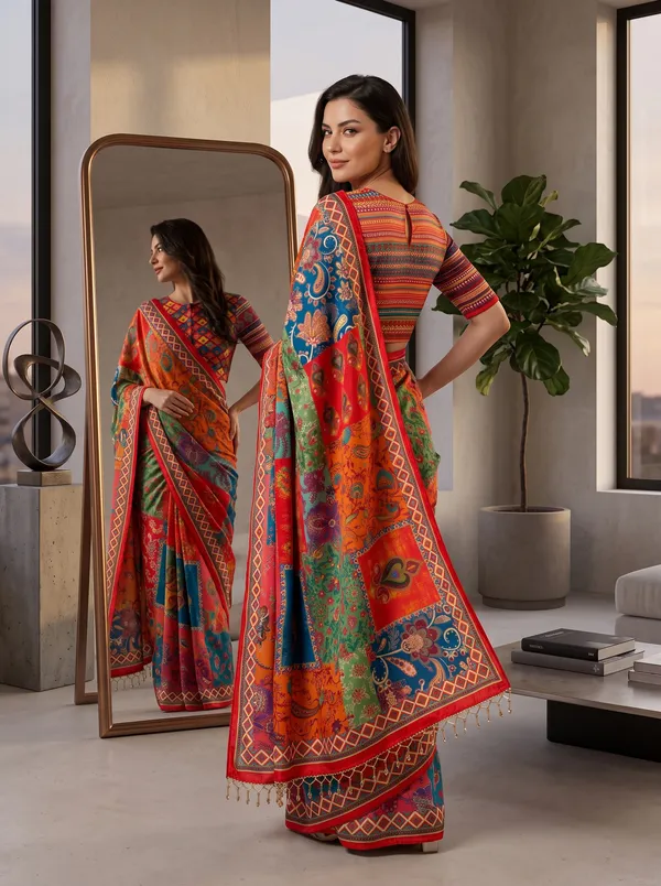 Women's_Multi_Digital_Printed_Chinon_Saree_with_Glass_Bead_Tassels