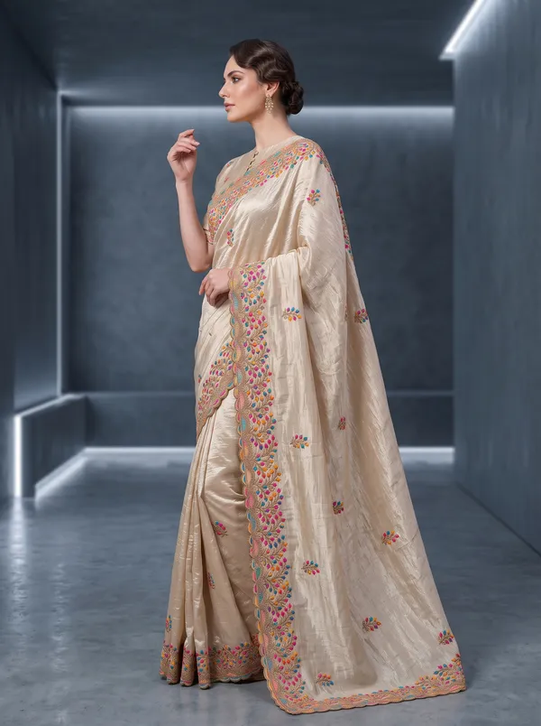 Georgette_Chinon_Saree_with_Colorful_Floral_Embroidery