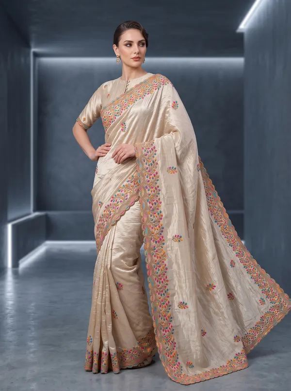 Georgette_Chinon_Saree_with_Colorful_Floral_Embroidery