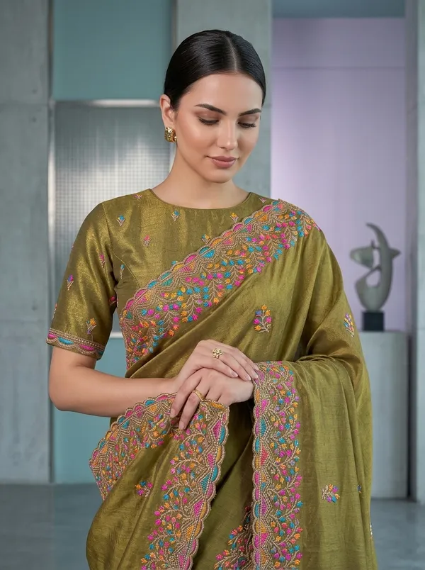 Georgette_Chinon_Saree_with_Colorful_Floral_Embroidery