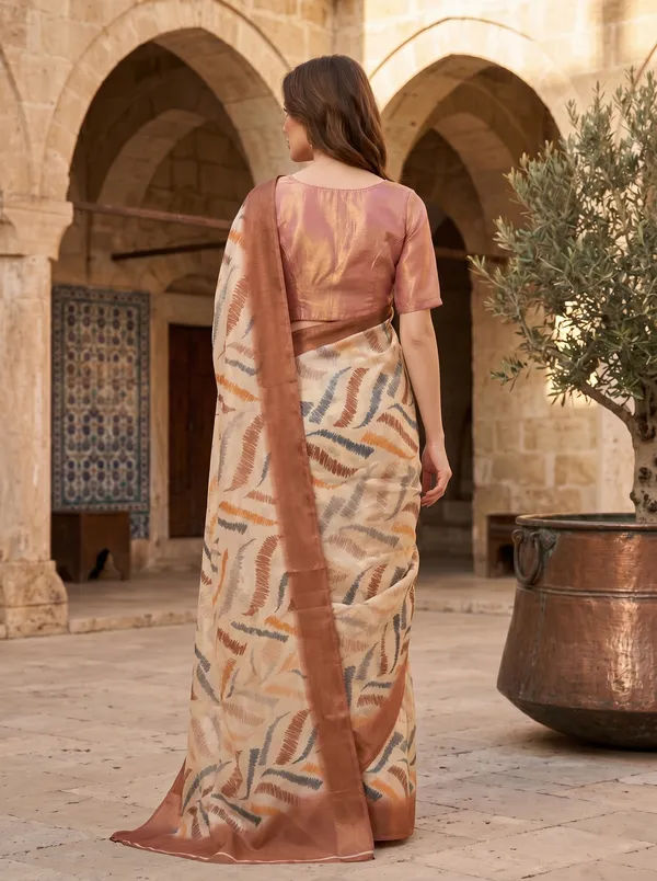 Cream_Tissue_Satin_Silk_Printed_Saree_with_Abstract_Design