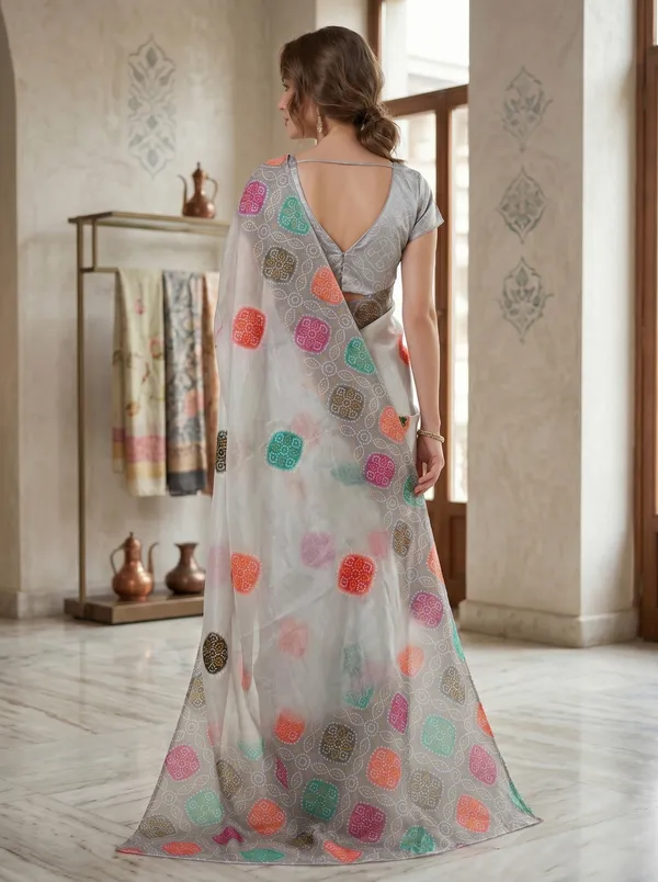 Light_Grey_Tissue_Satin_Silk_Bandhani_Printed_Saree