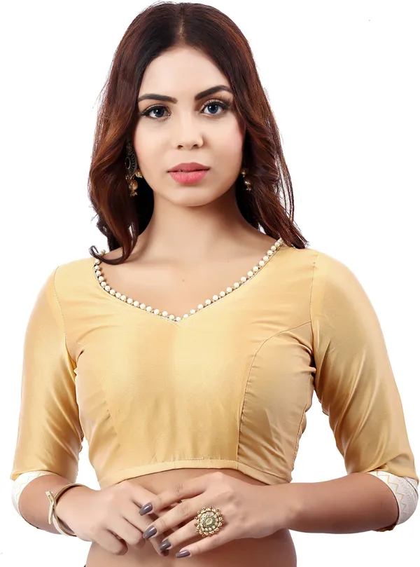 Off_White_Silk_Blend_Lucknowi_Chikankari_Jacquard_Woven_Saree_For_Women_|_With_Blouse_Piece