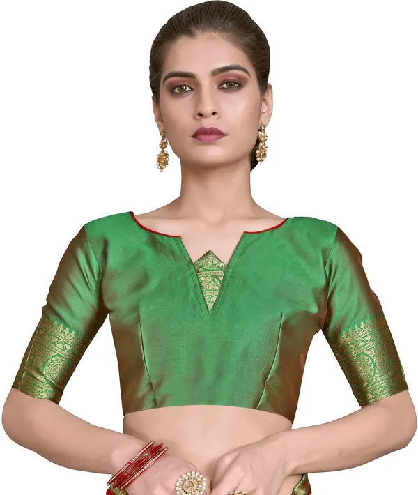 Red_Patola_Silk_Woven_Jacquard_Banarasi_Saree_For_Women_|_With_Blouse_Piece