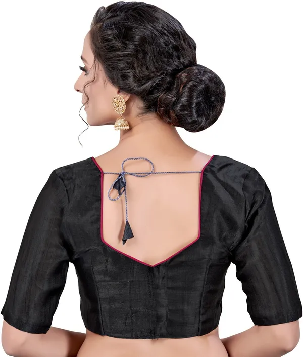 Blue_Black_Georgette_Woven_Embellished_Saree_For_Women_|_With_Blouse_Piece
