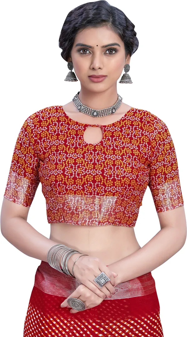 Red_Georgette_Printed_Bollywood_Saree_For_Women_|_With_Blouse_Piece