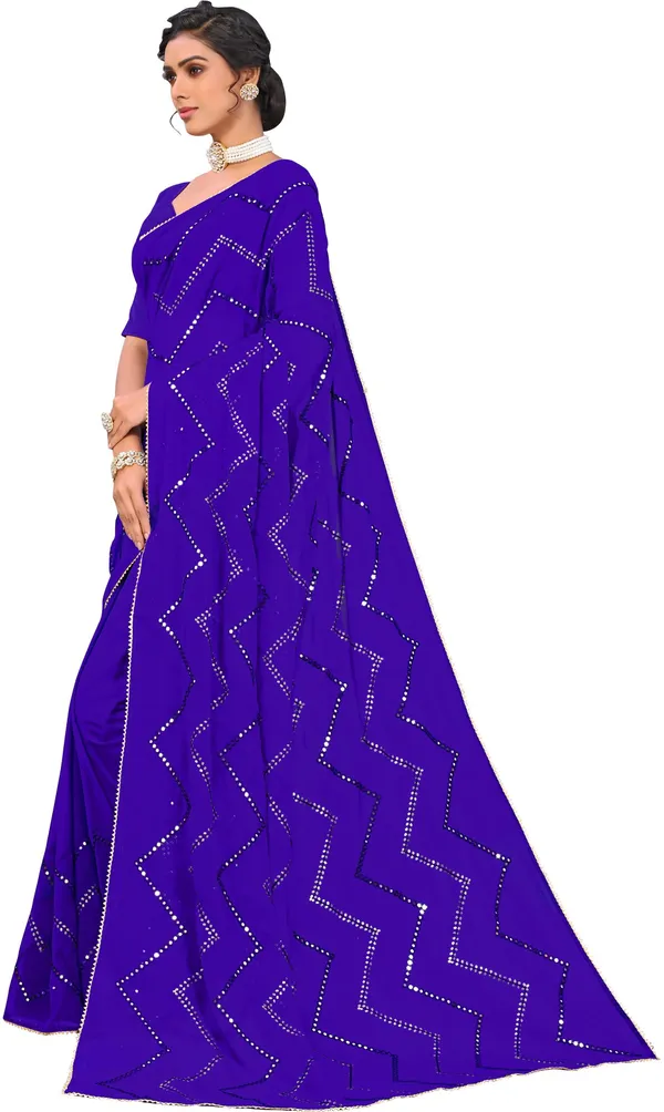 Blue_Georgette_Sequin_Mirror_Embroidered_Bollywood_Saree_For_Women_|_With_Blouse_Piece