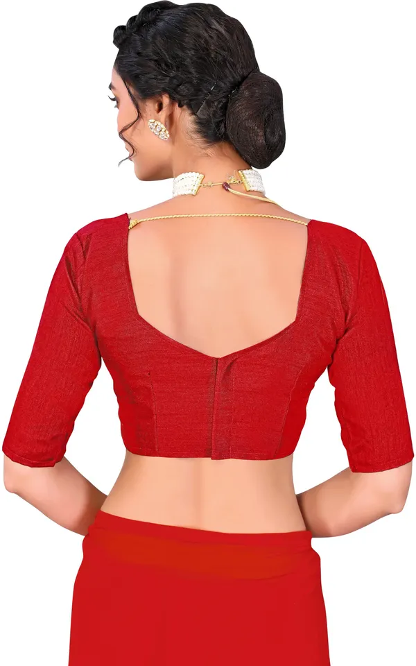 Red_Georgette_Mirror_Sequin_Embroidered_Bollywood_Saree_For_Women_|_With_Blouse_Piece