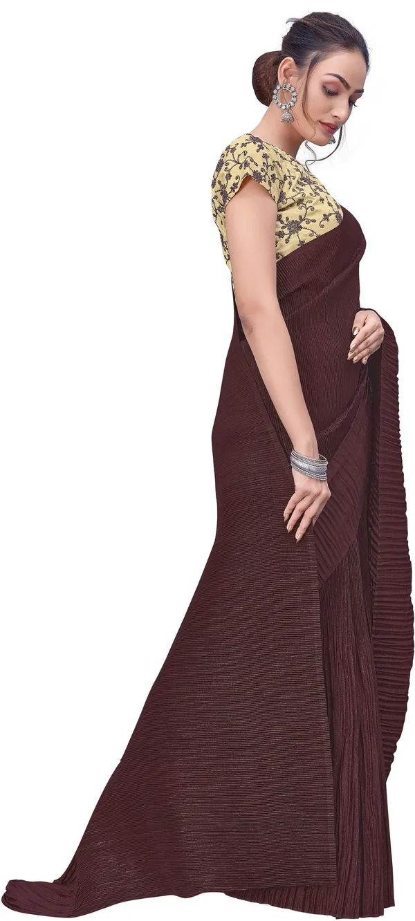 Brown_Georgette_Embroidered_Bollywood_Saree_For_Women_|_With_Blouse_Piece