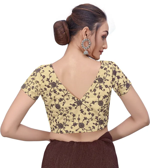 Brown_Georgette_Embroidered_Bollywood_Saree_For_Women_|_With_Blouse_Piece