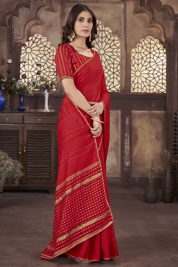 Red_Viscose_Soft_Silk_Zari_Butti_Woven_Saree_For_Women_|_With_Blouse_Piece