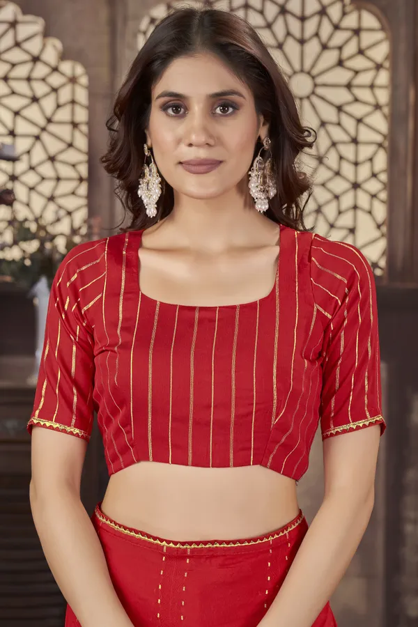 Red_Viscose_Soft_Silk_Zari_Butti_Woven_Saree_For_Women_|_With_Blouse_Piece