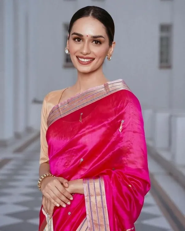 Pink_Grey_Banarasi_Silk_Blend_Woven_Jacquard_Saree_For_Women_|_With_Blouse_Piece