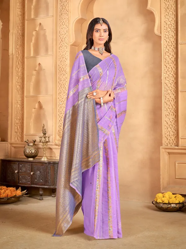 Purple_Art_Silk_Sambalpuri_Woven_Saree_For_Women_|_With_Blouse_Piece
