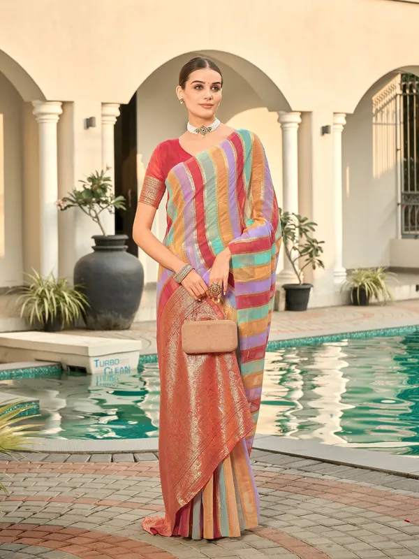 Maroon_Art_Silk_Woven_Sambalpuri_Jacquard_Saree_For_Women_|_With_Blouse_Piece