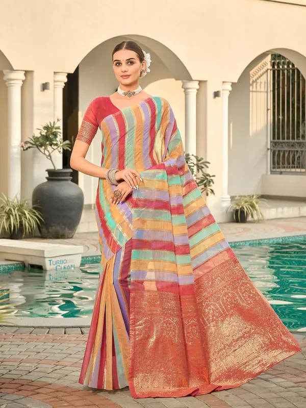 Maroon_Art_Silk_Woven_Sambalpuri_Jacquard_Saree_For_Women_|_With_Blouse_Piece