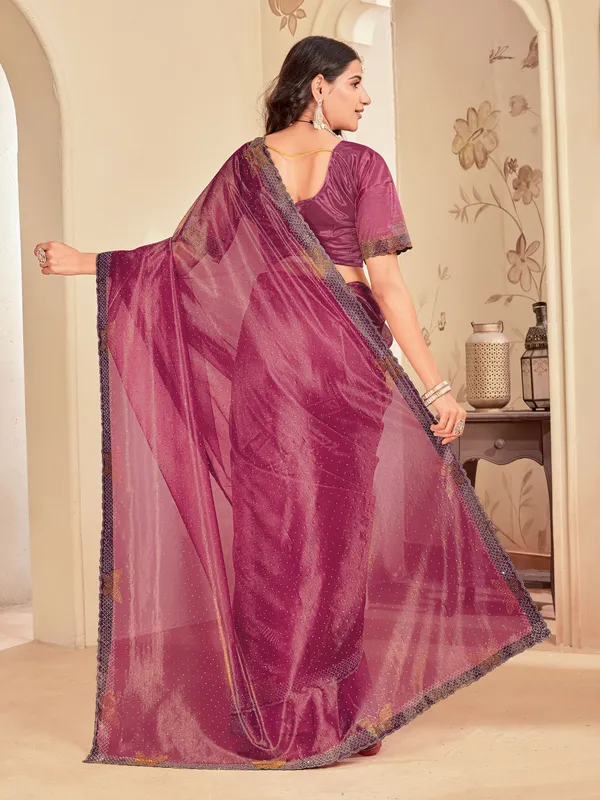 Purple_Net_Embellished_Bollywood_Saree_For_Women_|_With_Blouse_Piece