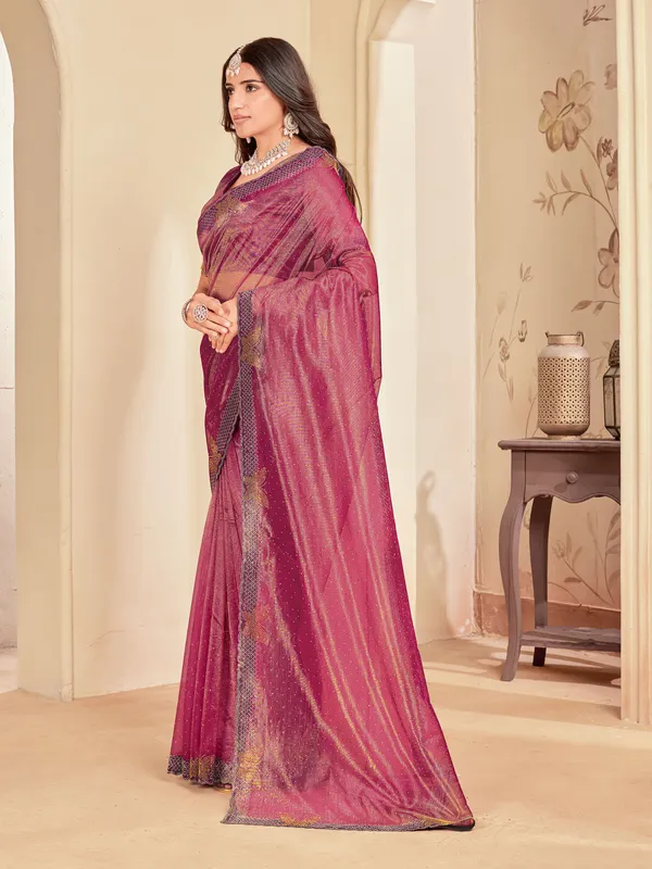 Purple_Net_Embellished_Bollywood_Saree_For_Women_|_With_Blouse_Piece