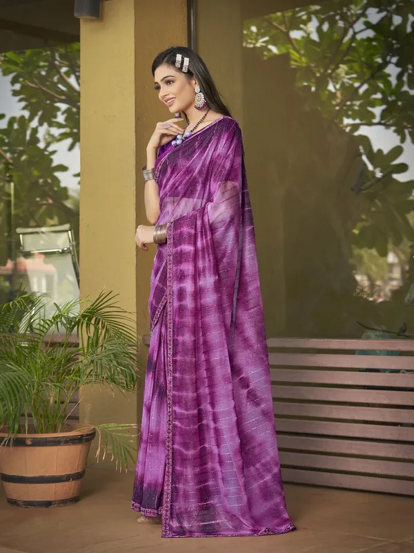 Purple_Lycra_Blend_Ombre_Embellished_Ready_To_Wear_Saree_For_Women_|_With_Blouse_Piece