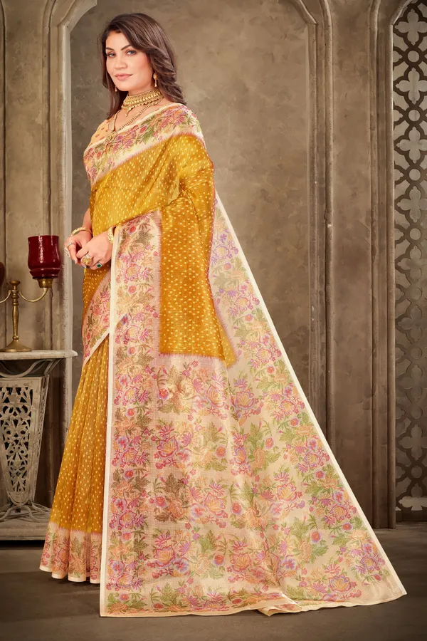 Yellow_Tissue_Silk_Digital_Printed_Saree_For_Women_|_With_Blouse_Piece