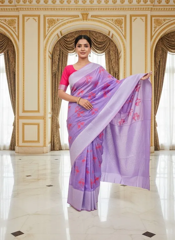 Purple_Kanjivaram_Pure_Silk_Zari_Woven_Saree_For_Women_|_With_Blouse_Piece