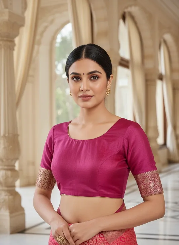 Pink_Kanjivaram_Pure_Silk_Zari_Woven_Embellished_Saree_For_Women_|_With_Blouse_Piece