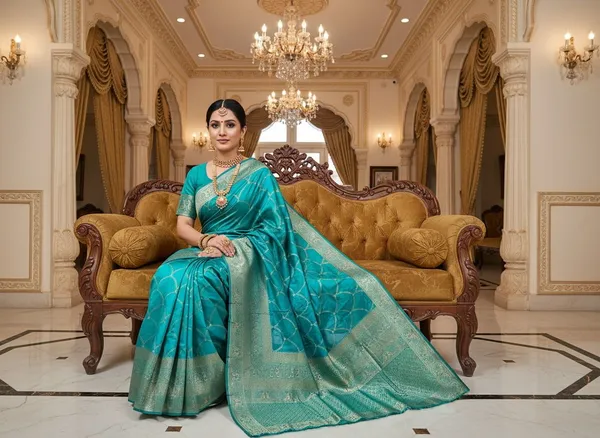Light_Green_Kanjivaram_Pure_Silk_Zari_Woven_Saree_For_Women_|_With_Blouse_Piece