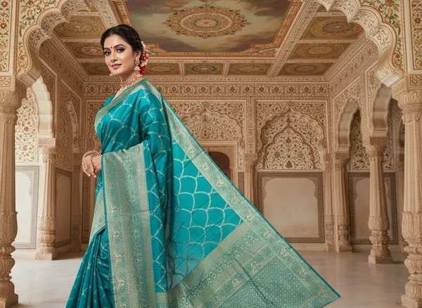 Light_Green_Kanjivaram_Pure_Silk_Zari_Woven_Saree_For_Women_|_With_Blouse_Piece