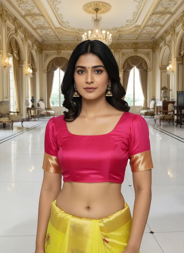 Yellow_Kanjivaram_Pure_Silk_Zari_Woven_Saree_For_Women_|_With_Blouse_Piece