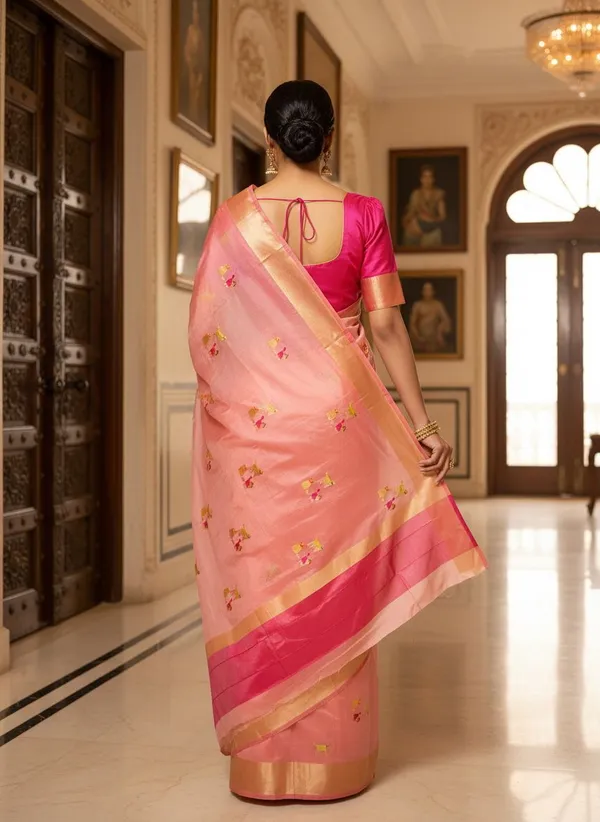 Pink_Kanjivaram_Pure_Silk_Zari_Woven_Embellished_Saree_For_Women_|_With_Blouse_Piece