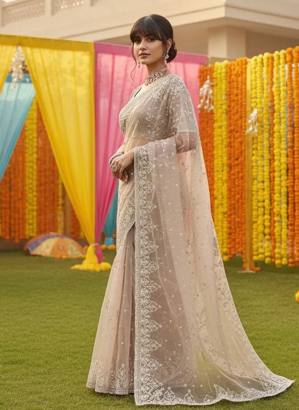 Beige_Satin_Embroidered_Bollywood_Saree_For_Women_|_With_Blouse_Piece