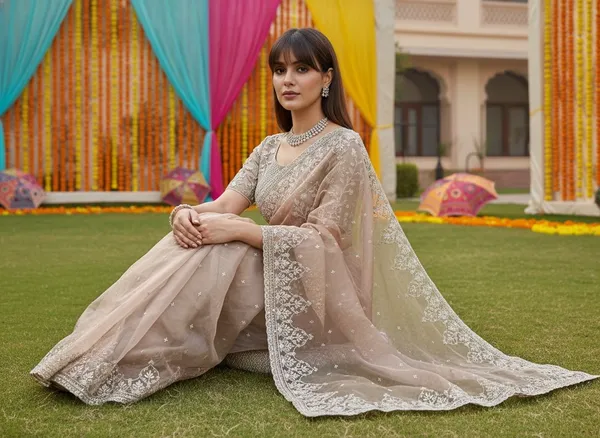 Beige_Satin_Embroidered_Bollywood_Saree_For_Women_|_With_Blouse_Piece