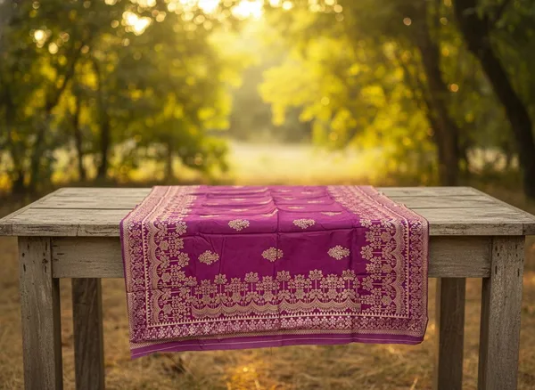 Purple_Georgette_Kanjivaram_Jacquard_Woven_Embellished_Saree_For_Women_|_With_Blouse_Piece
