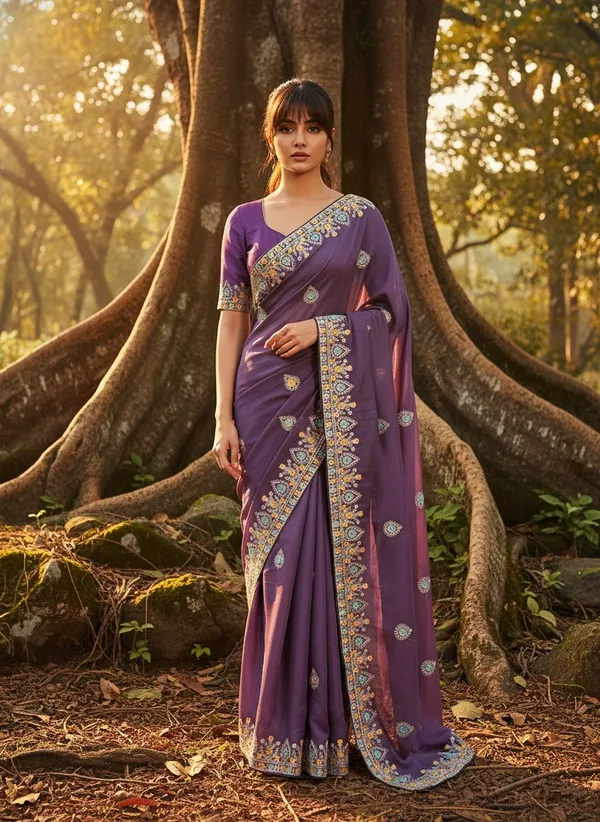 Purple_Georgette_Embroidered_Bollywood_Saree_For_Women_|_With_Blouse_Piece