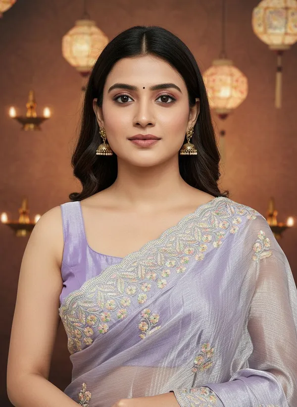 Purple_Organza_Chiffon_Embroidered_Bollywood_Saree_For_Women_|_With_Blouse_Piece