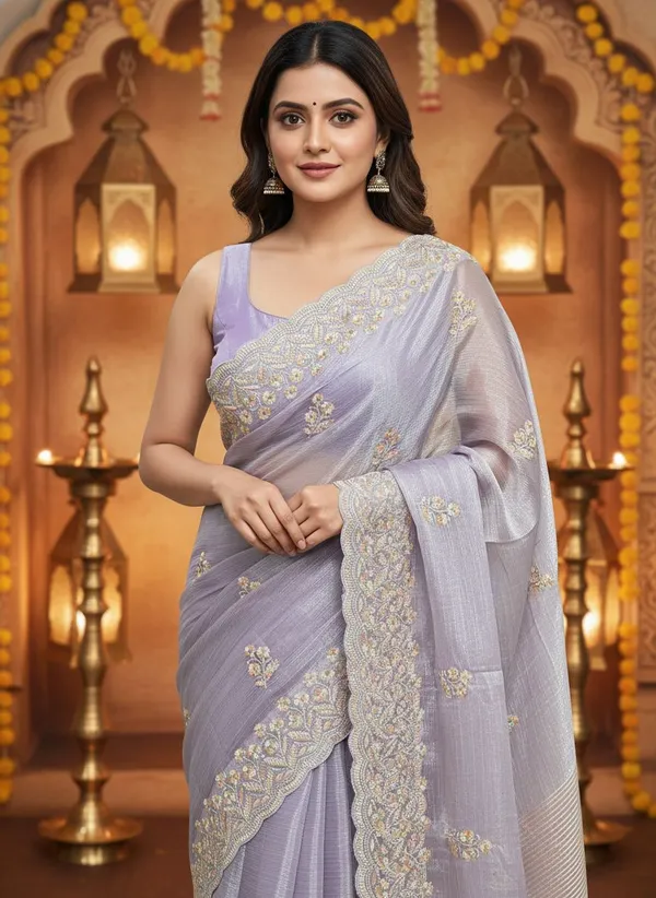 Purple_Organza_Chiffon_Embroidered_Bollywood_Saree_For_Women_|_With_Blouse_Piece