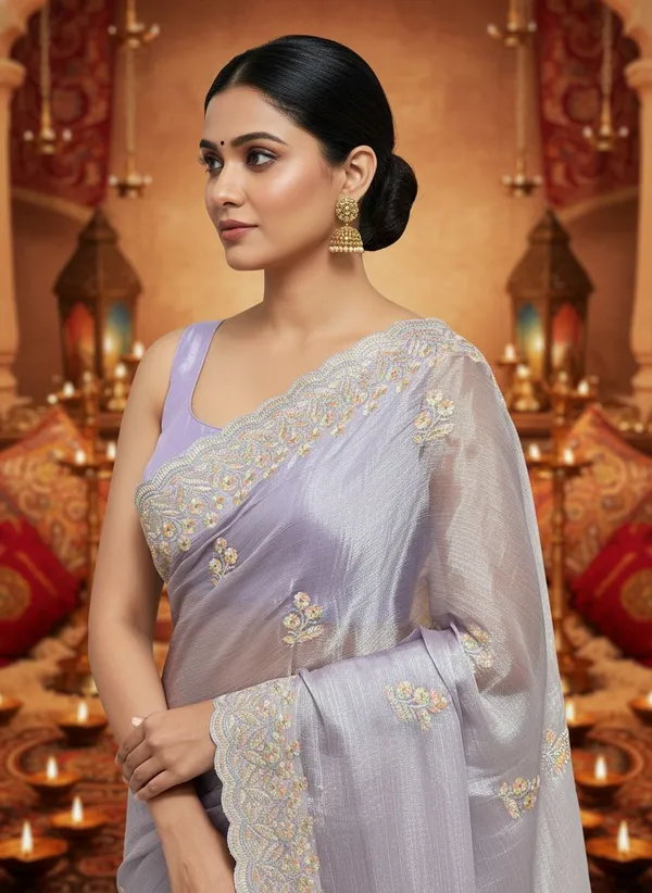 Purple_Organza_Chiffon_Embroidered_Bollywood_Saree_For_Women_|_With_Blouse_Piece