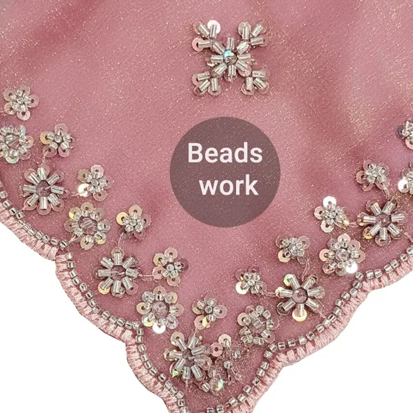 Rose_Gold_Organza_Floral_Embroidered_Sequin_Saree_For_Women_|_With_Blouse_Piece