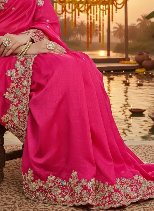 Pink_Satin_Embroidered_Embellished_Bollywood_Saree_For_Women_|_With_Blouse_Piece